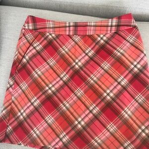 IZOD plaid golf skirt